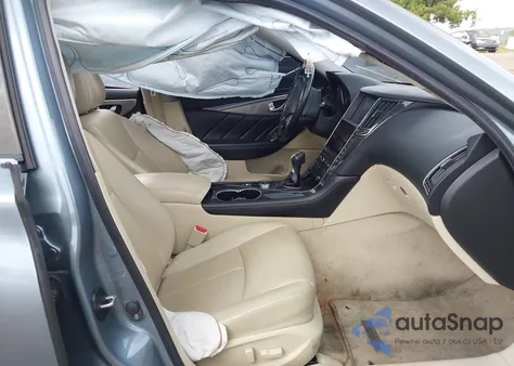 2016 Infiniti Q50 3.0T Premium z USA, uszkodzony, nr VIN JN1EV7AP6GM306346